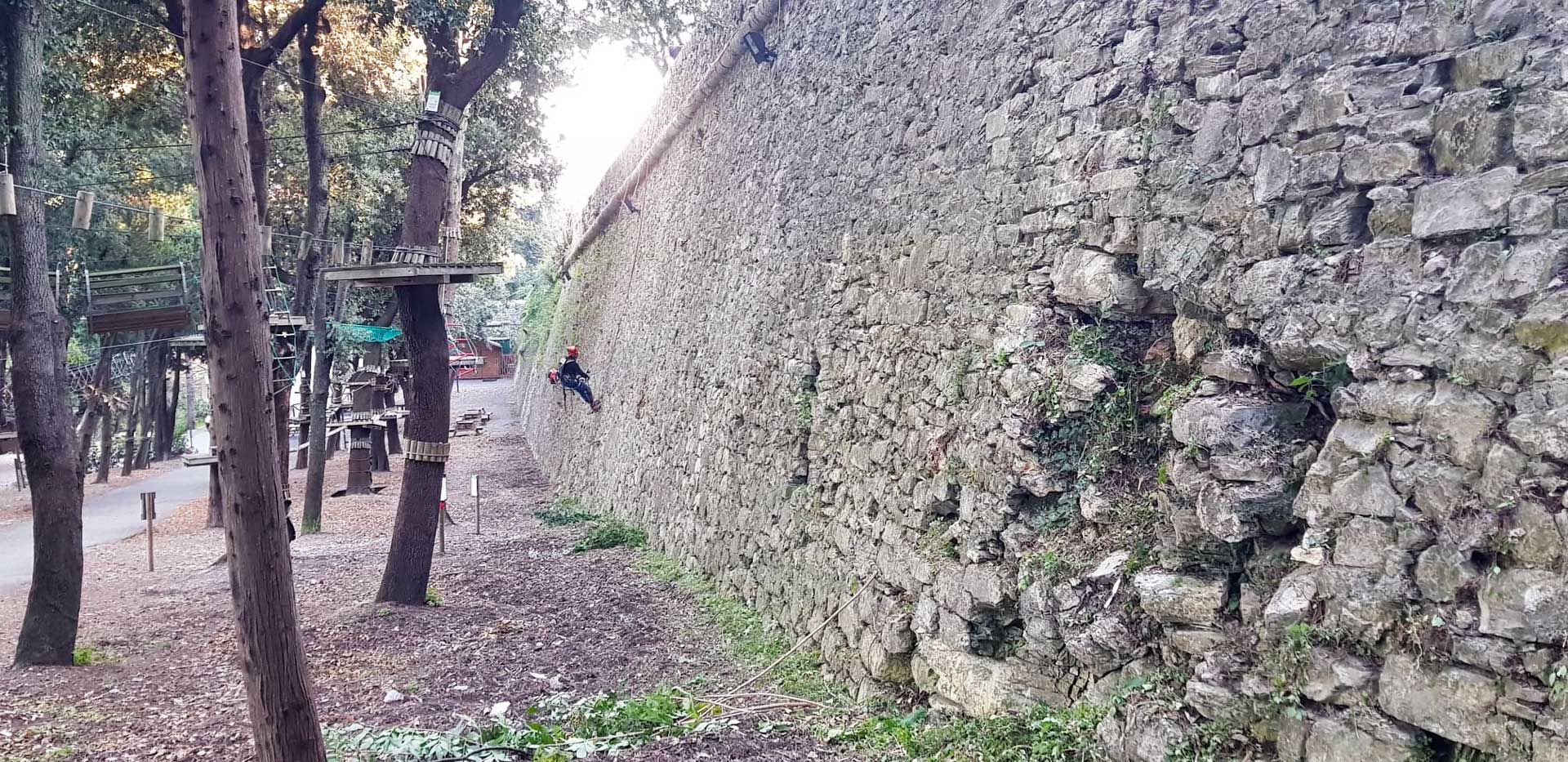 Antiche mura Genova Righi